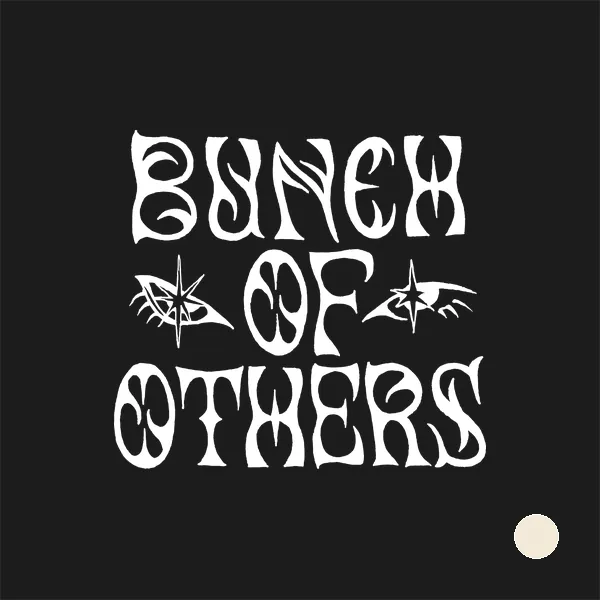 Heavyweight Logo Tee — Bunch of Others logo, black or ivory Comfort Colors tee